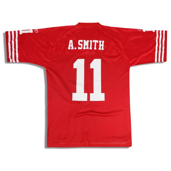 2005-06 San Francisco 49ers Smith #11 Reebok On Field Jersey (Alternate) M