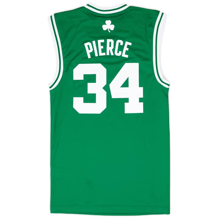2010-13 Boston Celtics Pierce #34 adidas Away Jersey (XS)