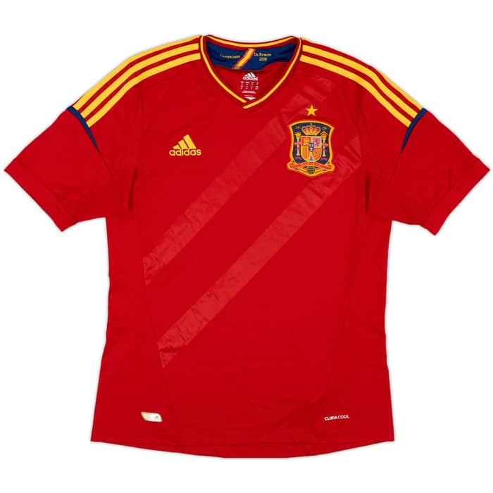 2011-12 Spain Home Shirt - 10/10 - (M)