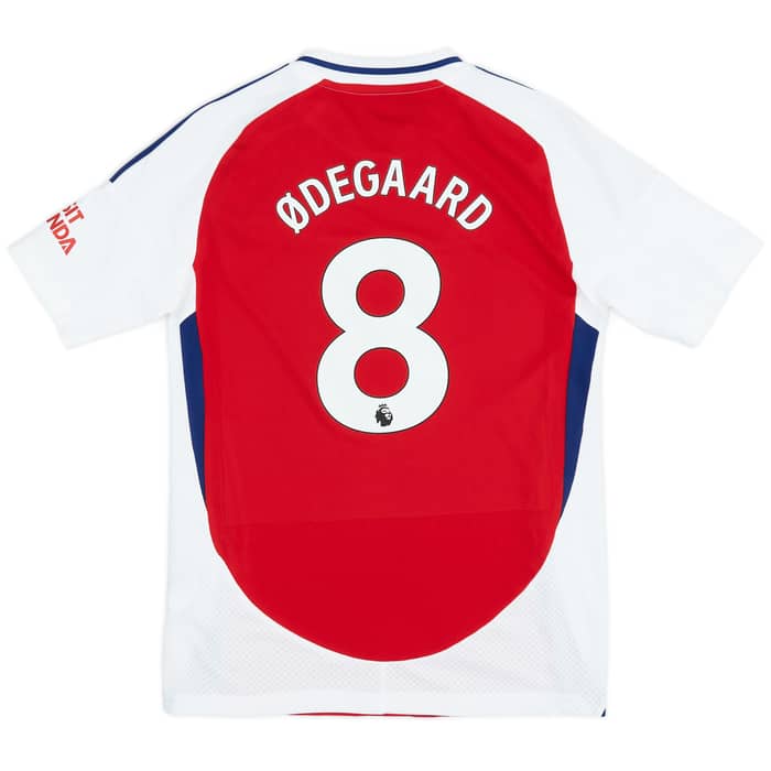 2024-25 Arsenal Home Shirt Odegaard #8 (KIDS)