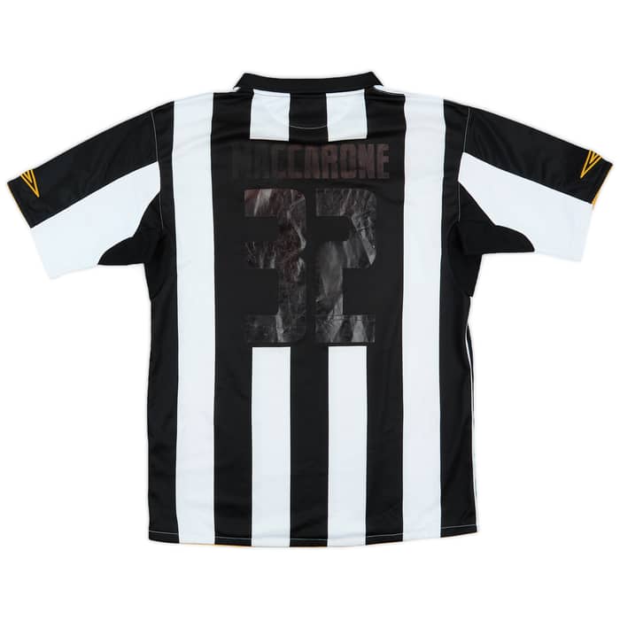2007-08 Siena Home Shirt Maccarone #32 - 4/10 - (L)