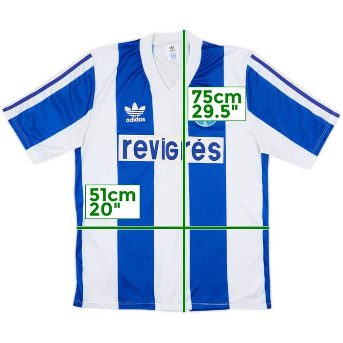 1990-92 Porto Home Shirt - 8/10 - (M)