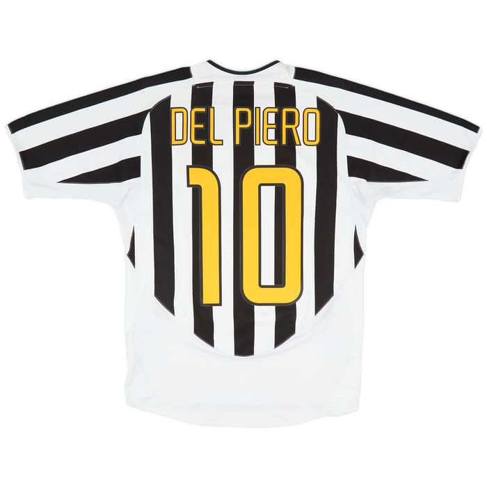 2003-04 Juventus Home Shirt Del Piero #10 - 6/10 - (S)
