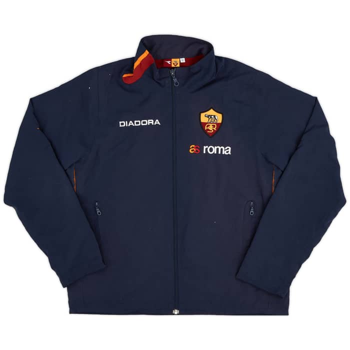 2003-04 Roma Diadora Track Jacket - 9/10 - (S)