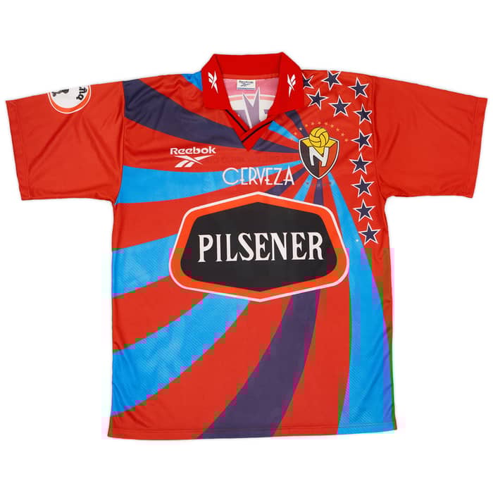 2000 El Nacional Home Shirt Calle #17 - 9/10 - (XL)