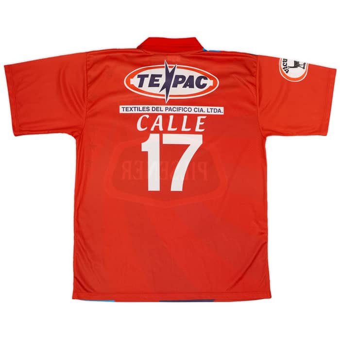 2000 El Nacional Home Shirt Calle #17 - 9/10 - (XL)