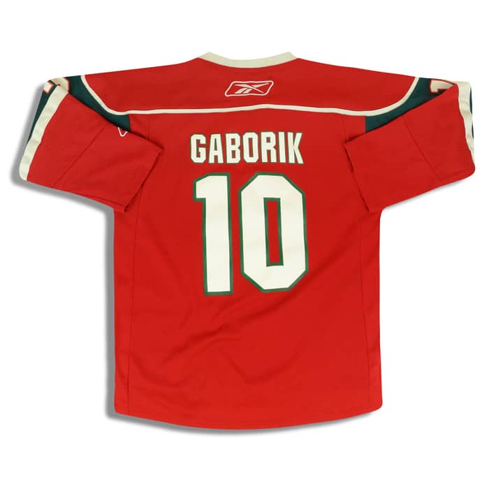 2007-09 Minnesota Wild Gaborik #10 Reebok Replica Jersey (Home) Y