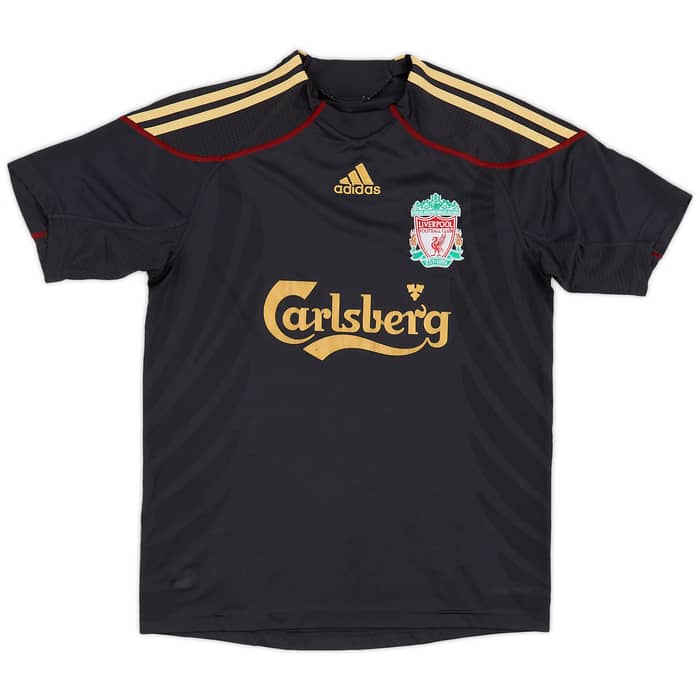 2009-10 Liverpool Away Shirt - 8/10 - (XL.Boys)