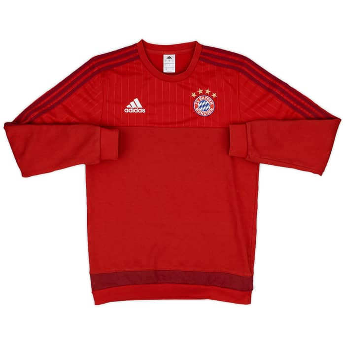 2015-16 Bayern Munich adidas Sweat Top - 8/10 - (S)