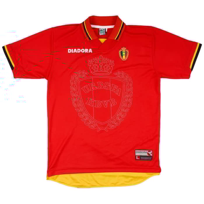 1996-97 Belgium Home Shirt - 9/10 - (L)