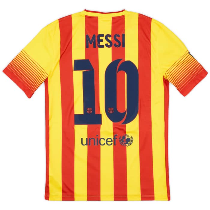 2013-15 Barcelona Away Shirt Messi #10 - 9/10 - (S)