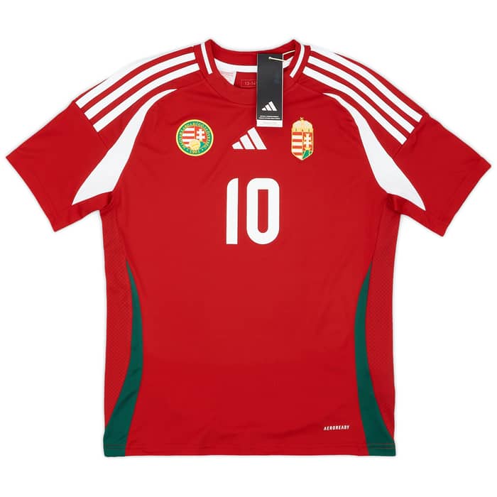 2024-25 Hungary Home Shirt Szoboszlai #10 (Youths)