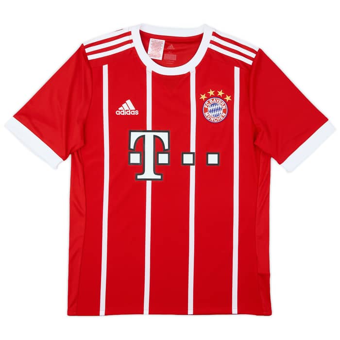 2017-18 Bayern Munich Home Shirt - 8/10 - (XL.Boys)