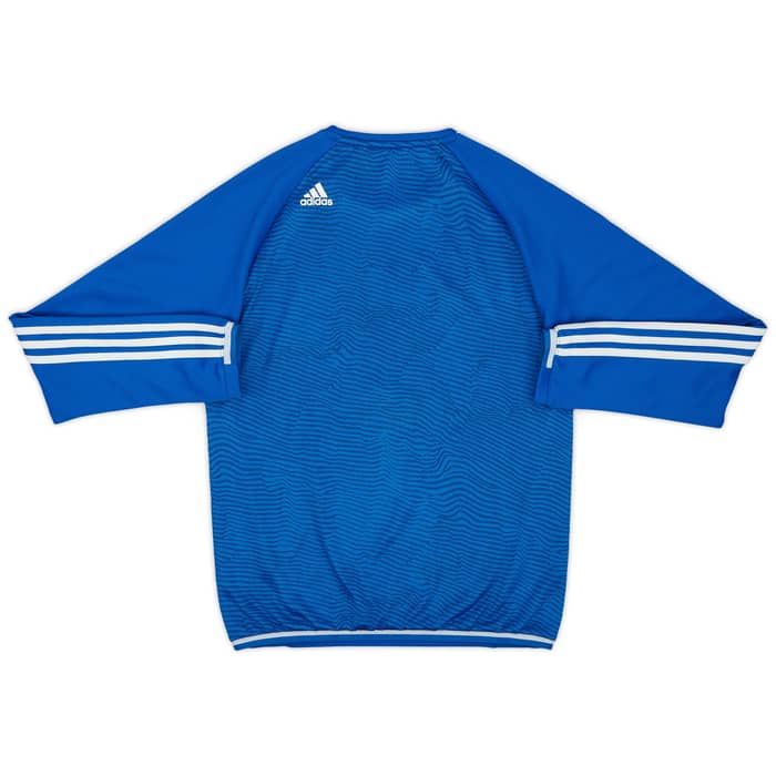 2015-16 Olympique Marseille adidas Sweat Top - 6/10 - (S)