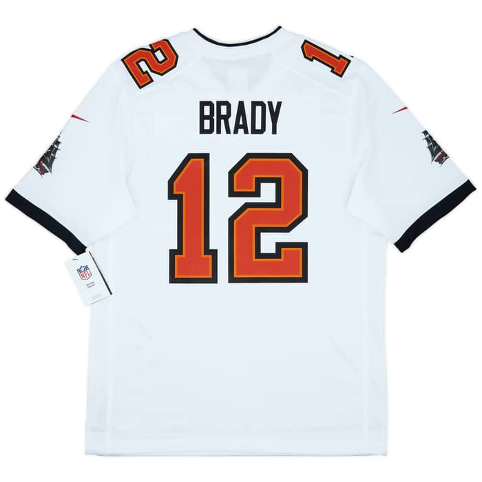 2020-22 Tampa Bay Buccaneers Brady #12 Nike Game Away Jersey (M)
