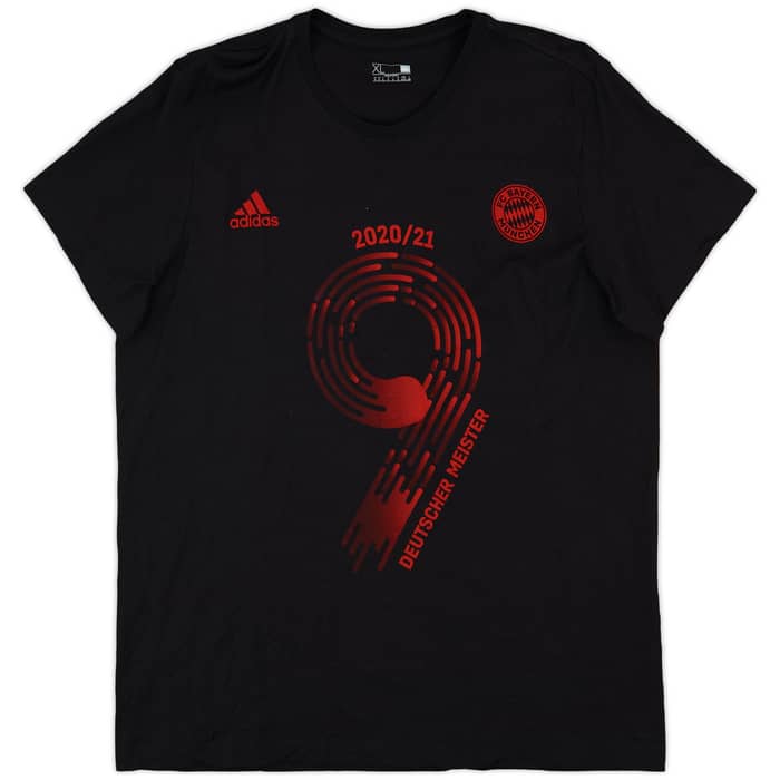2021-22 Bayern Munich adidas Graphic Tee - 9/10 - (XL)