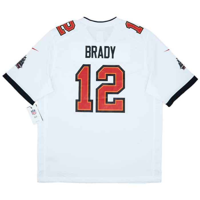 2020-22 Tampa Bay Buccaneers Brady #12 Nike Game Away Jersey (XL)