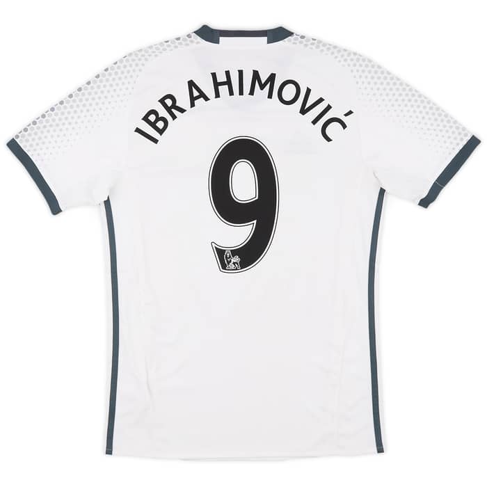 2016-17 Manchester United Third Shirt Ibrahimovic #9 - 8/10 - (S)