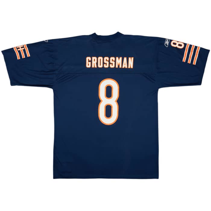 2005-06 Chicago Bears Grossman #8 Reebok Replica Home Jersey - 9/10 - (L)