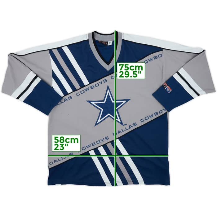 1996 Dallas Cowboys #21 CMP Hockey Jersey - 7/10 - (M)