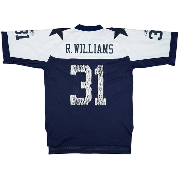 2005-06 Dallas Cowboys R.Williams #31 Reebok Throwback Jersey - 4/10 - (L)