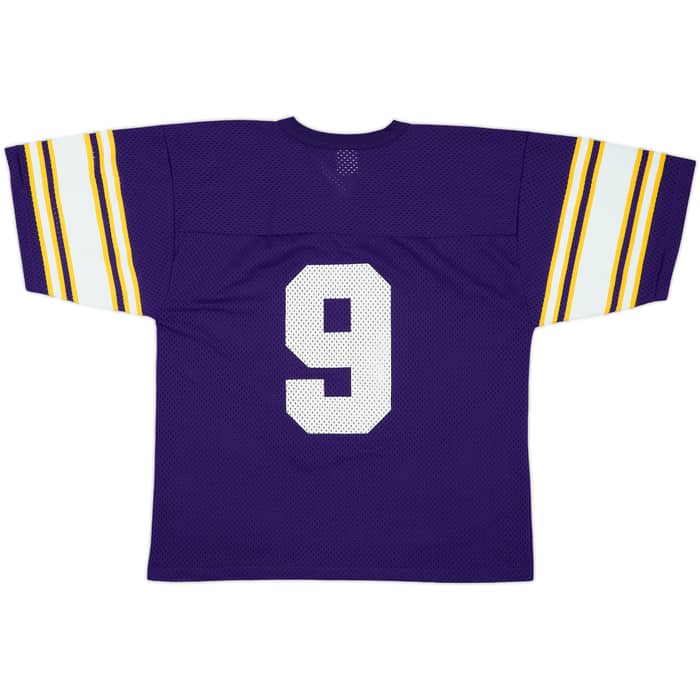 1993 Minnesota Vikings McMahon #9 Logo 7 Home Jersey - 8/10 - (M)