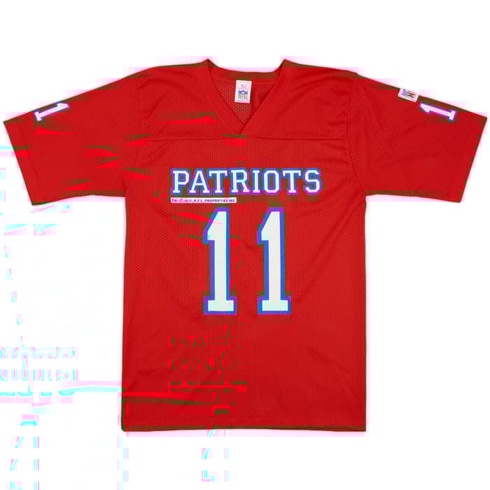 1990s New England Patriots #11 NFL Training Jersey - 8/10 - (S)