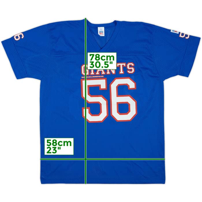 1990s New York Giants #56 NFL Training Jersey - 7/10 - (XL)