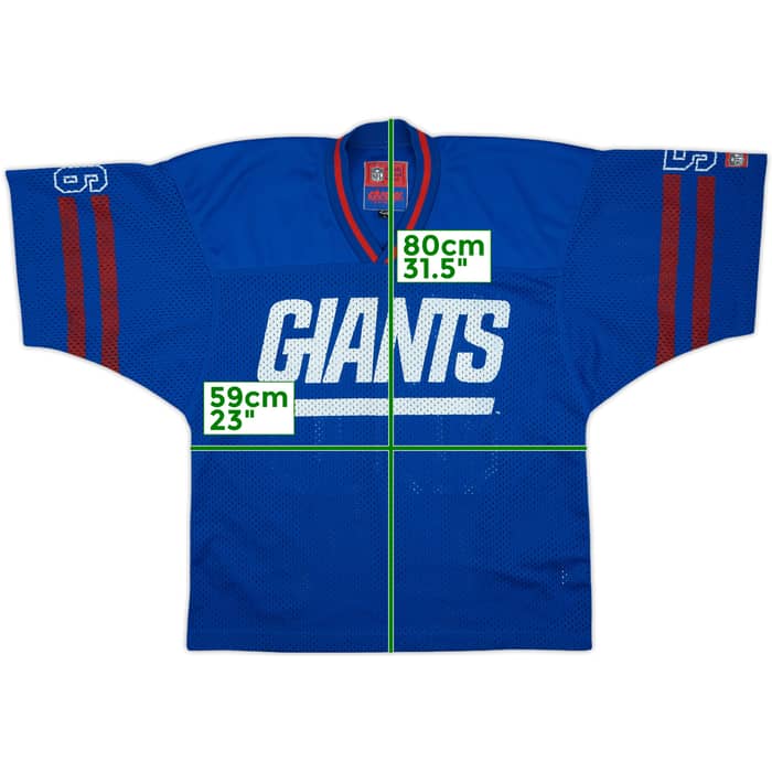 1991 New York Giants #56 Campri Teamline Jersey - 8/10 - (L)