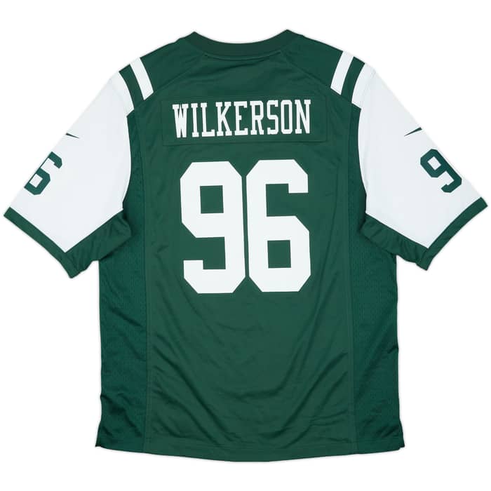 2012-17 New York Jets Wilkerson #96 Nike Game Home Jersey - 6/10 - (L)