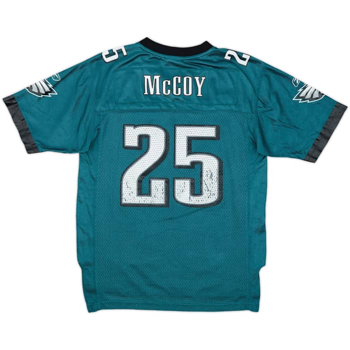 2010-11 Philadelphia Eagles McCoy #25 Reebok On Field Home Jersey - 5/10 - (L.Boys)