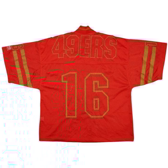1990s San Francisco 49ers #16 Campri Teamline Jersey - 8/10 - (XL)