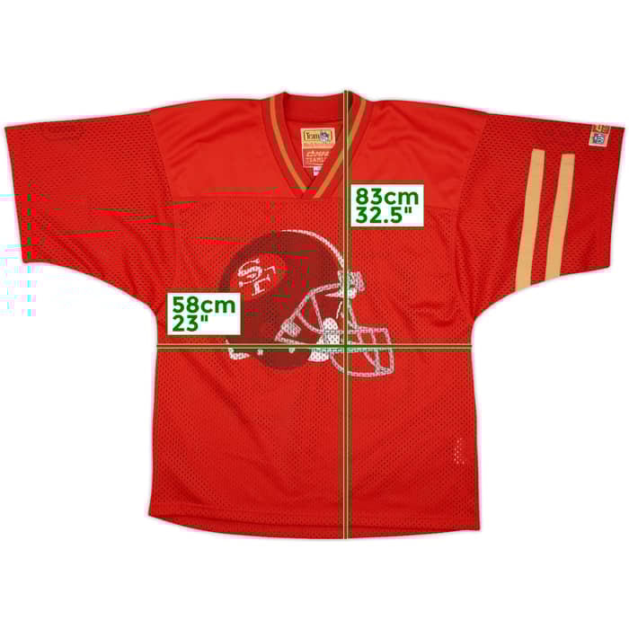 1991 San Francisco 49ers #80 Campri Teamline Jersey - 6/10 - (L)