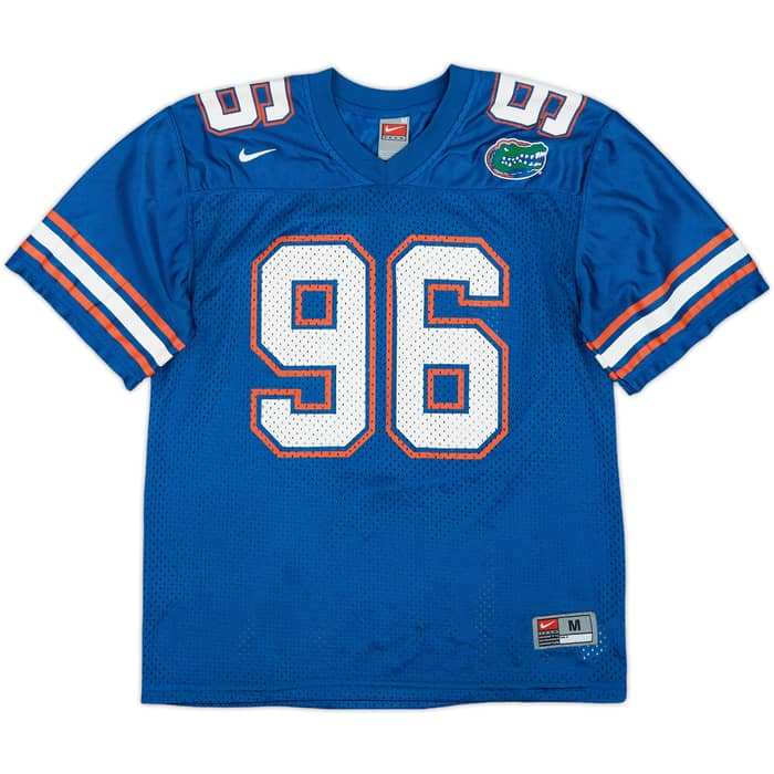 2008-10 Florida Gators Green #96 Nike Home Jersey - 6/10 - (M.Boys)