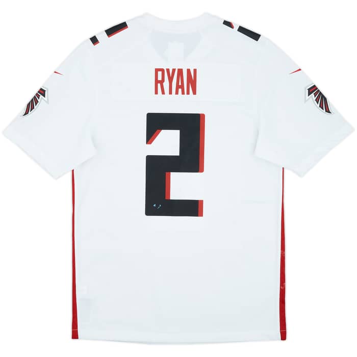 2020-21 Atlanta Falcons Ryan #2 Nike Game Away Jersey (S)