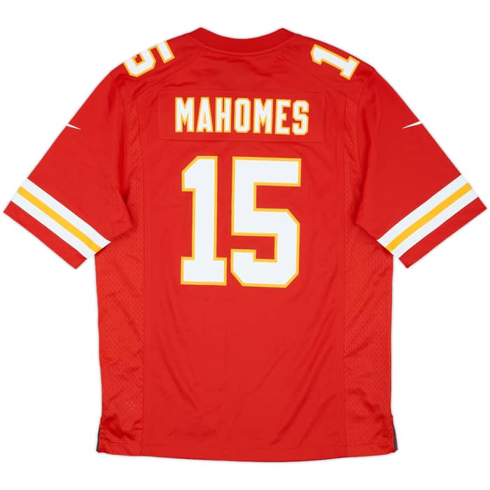 2017-24 Kansas City Chiefs Mahomes #15 Nike Game Home Jersey (M)