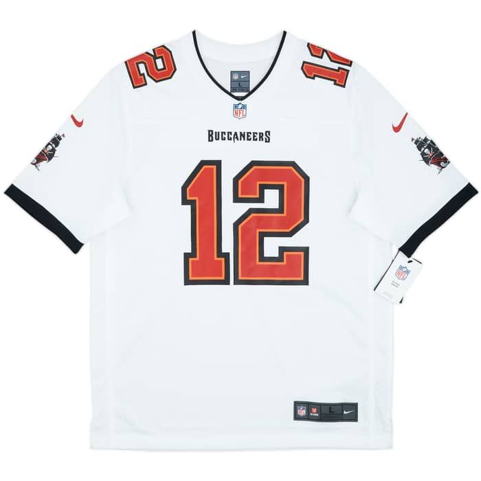 2020-22 Tampa Bay Buccaneers Brady #12 Nike Game Away Jersey (L)