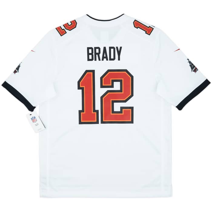 2020-22 Tampa Bay Buccaneers Brady #12 Nike Game Away Jersey (L)