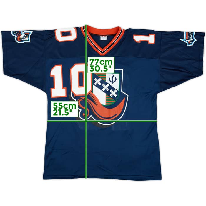 1997 Amsterdam Admirals #10 Fab-Knit Home Jersey - 9/10 - (XL)