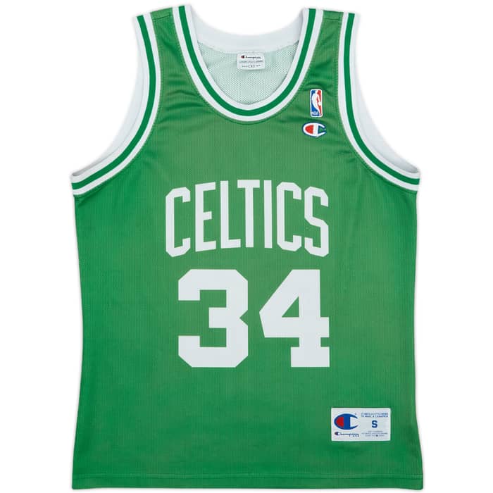 1998-06 Boston Celtics Pierce #34 Champion Away Jersey - 7/10 - (S)
