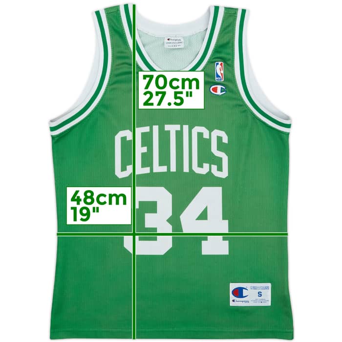 1998-06 Boston Celtics Pierce #34 Champion Away Jersey - 7/10 - (S)