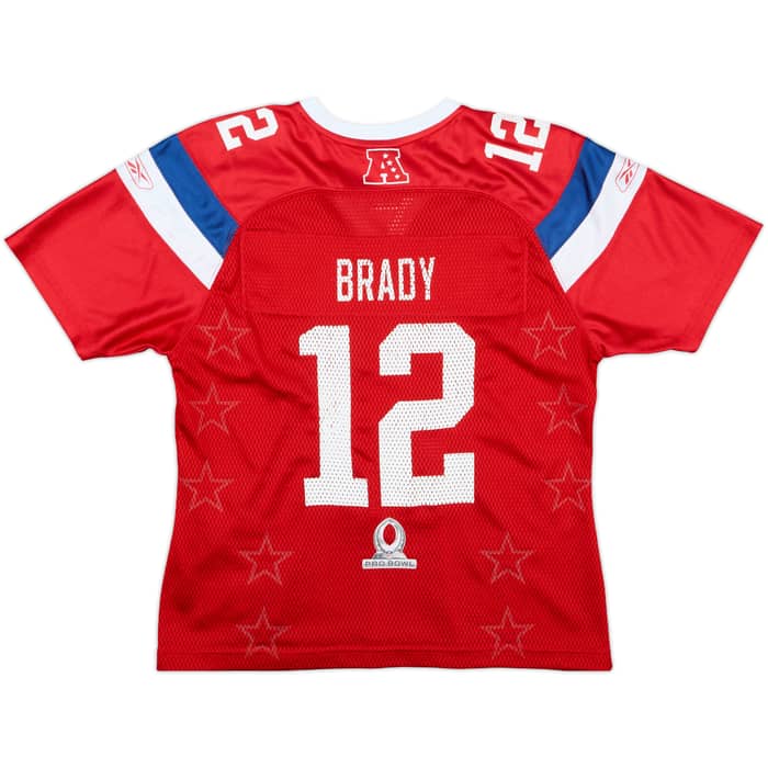 2011 Pro Bowl AFC Brady #12 Reebok On Field Jersey Womens - 6/10 - (M)