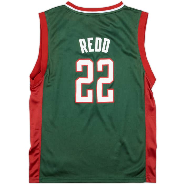 2006-10 Milwaukee Bucks Redd #22 adidas Away Jersey - 6/10 - (L.Boys)