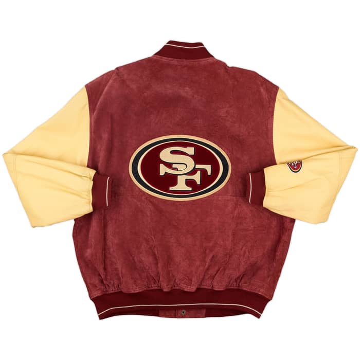 1996-99 San Francisco 49ers Carl Banks Varsity Jacket - 8/10 - (L)
