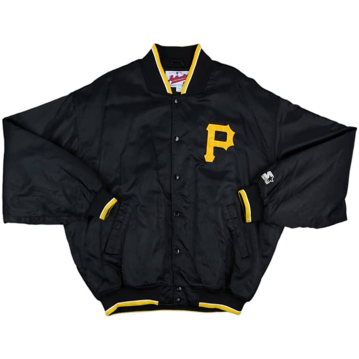 1990s Pittsburgh Pirates Starter Satin Varsity Jacket - 7/10 - (XXL)