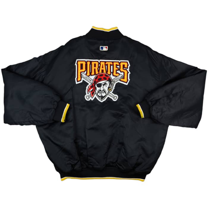 1990s Pittsburgh Pirates Starter Satin Varsity Jacket - 7/10 - (XXL)