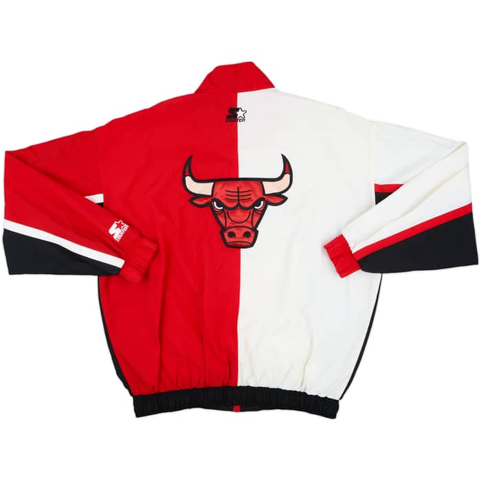 1990s Chicago Bulls Starter Windbreaker Jacket - 9/10 - (XL)