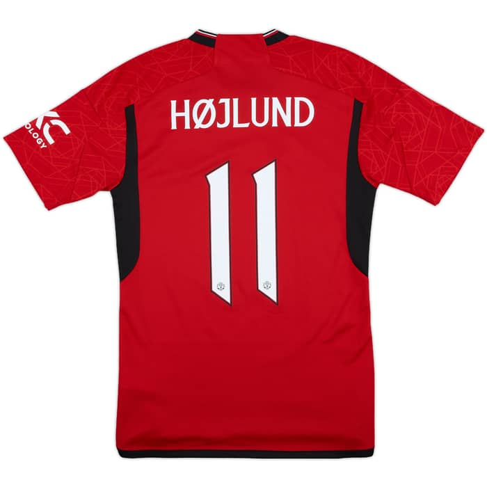 2023-24 Manchester United Home Shirt Højlund #11 - 10/10 - (S)