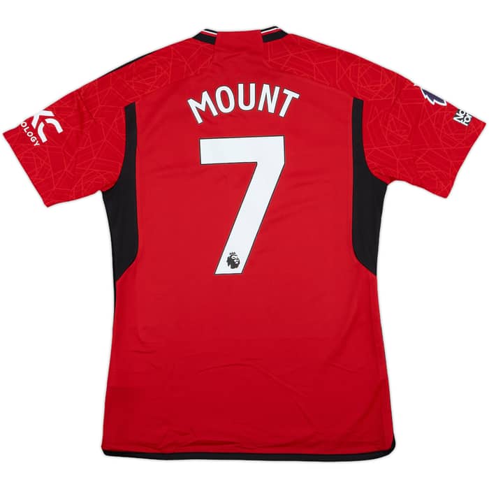2023-24 Manchester United Home Shirt Mount #7 (M)
