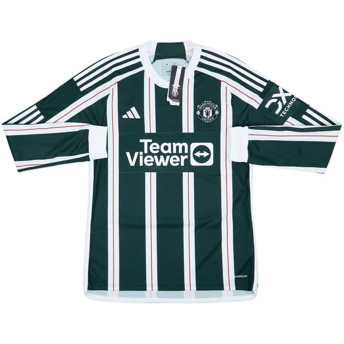 2023-24 Manchester United Away L/S Shirt Amrabat #4 (M)